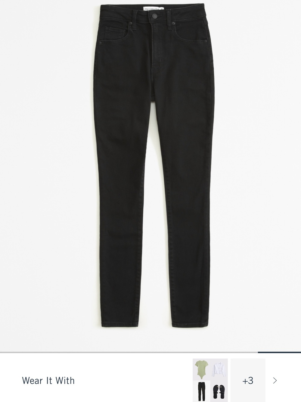 Abercrombie & Fitch The Super High Rise Jeans Curve Love